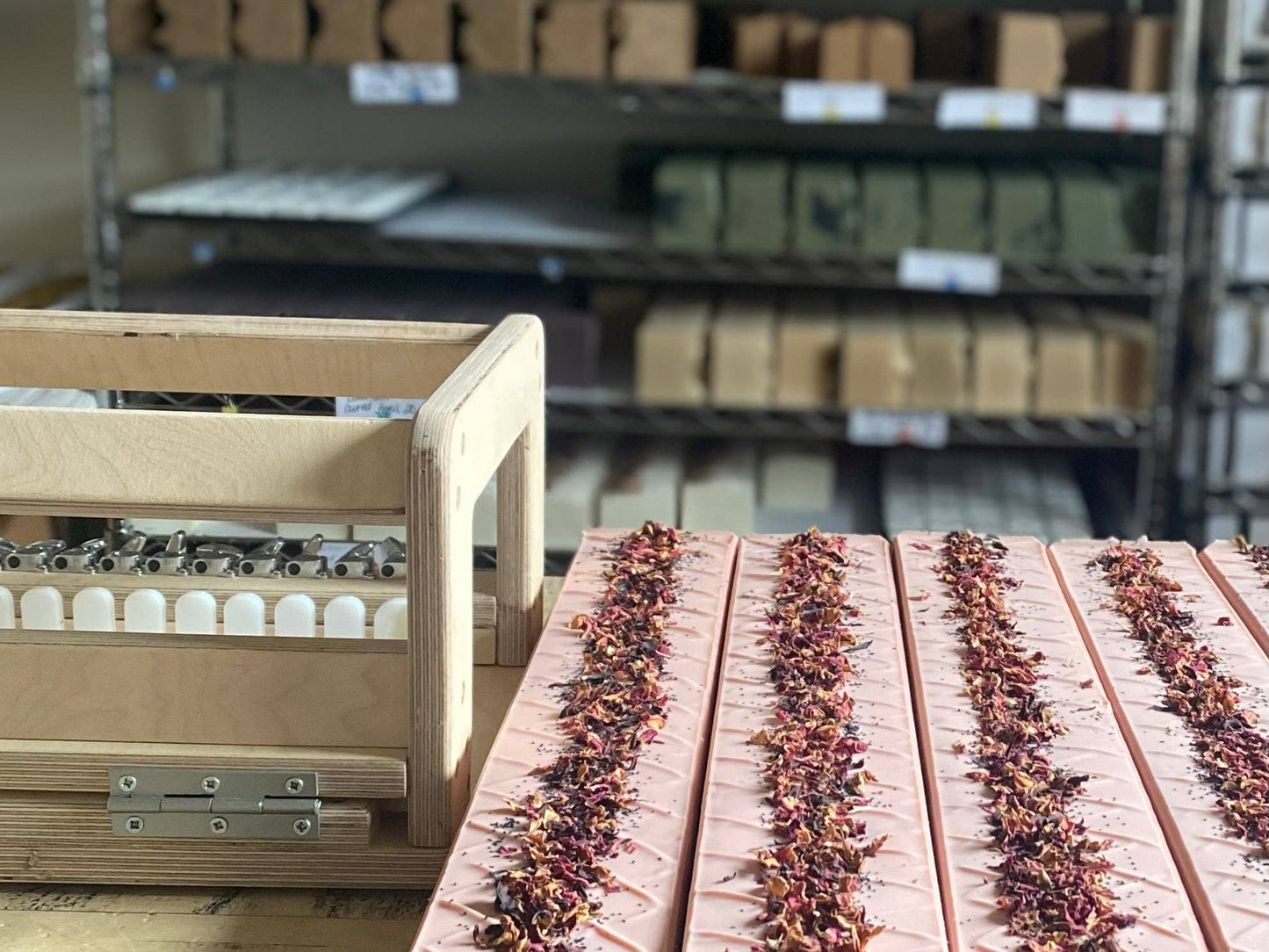 Citrus Bloom soap bar in use — natural citrus handmade soap bar