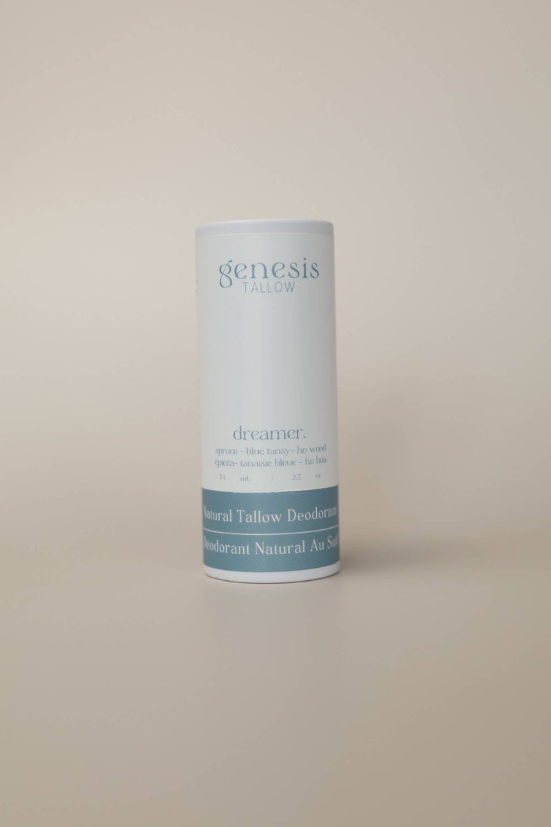 Genesis Tallow Deodorant Dreamer — natural aluminum-free tallow deodorant Canada