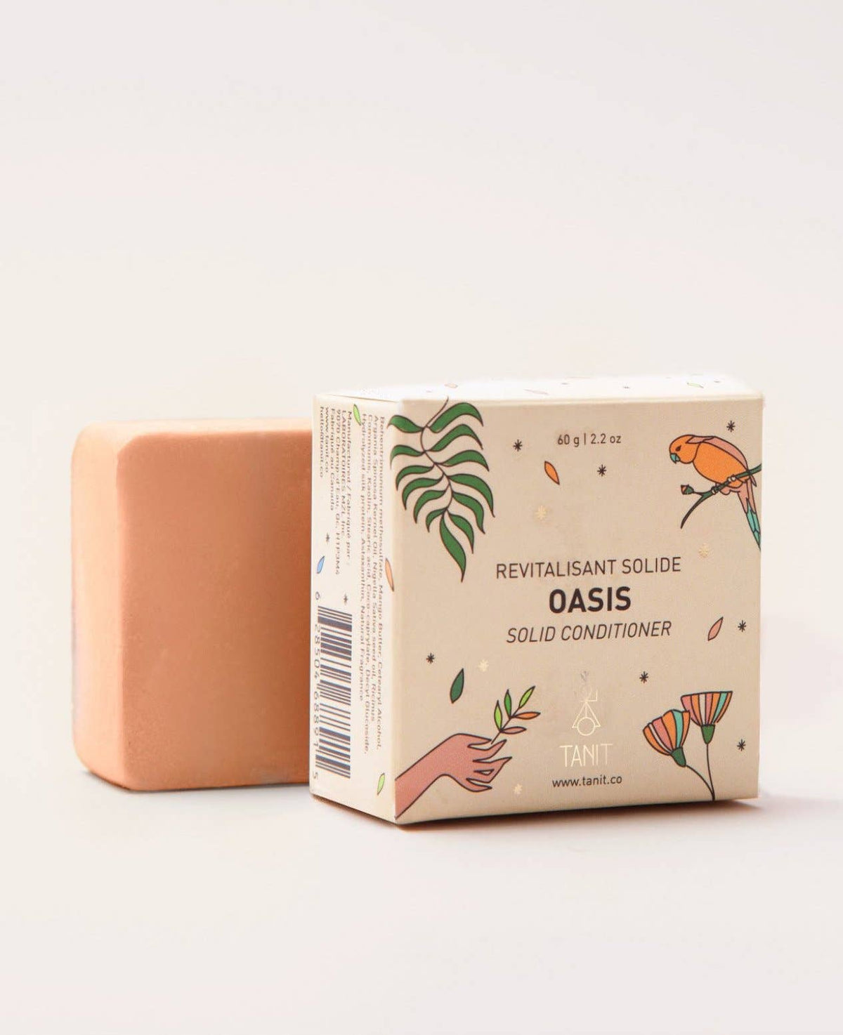TANIT solid conditioner bar — natural plastic-free hair care Canada