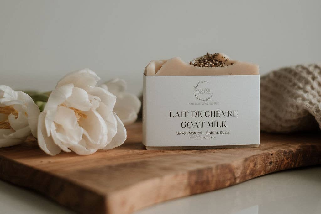 Goat Milk soap bar texture — natural handmade goat milk soap Canada