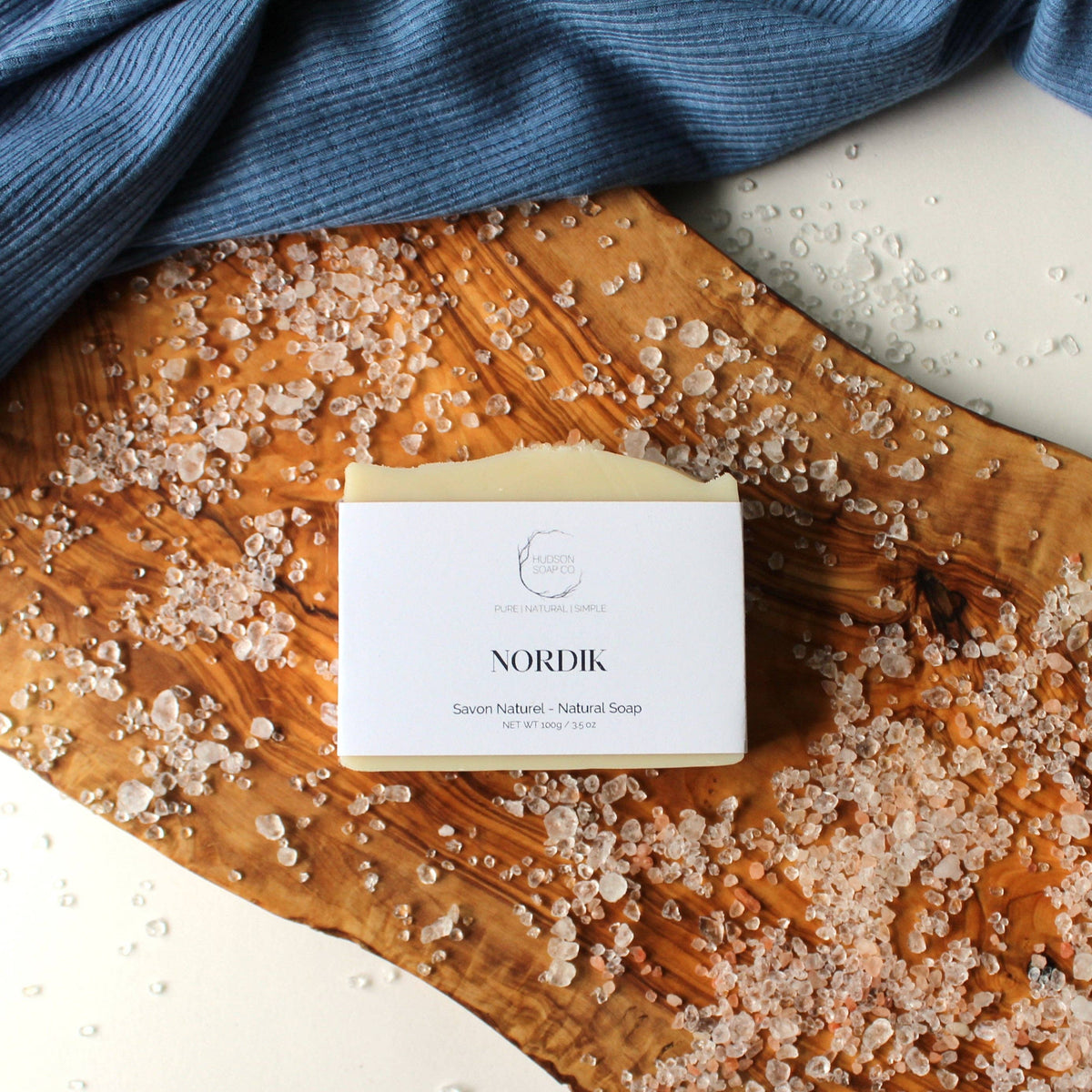 Nordik soap bar close-up — natural handmade Nordic soap