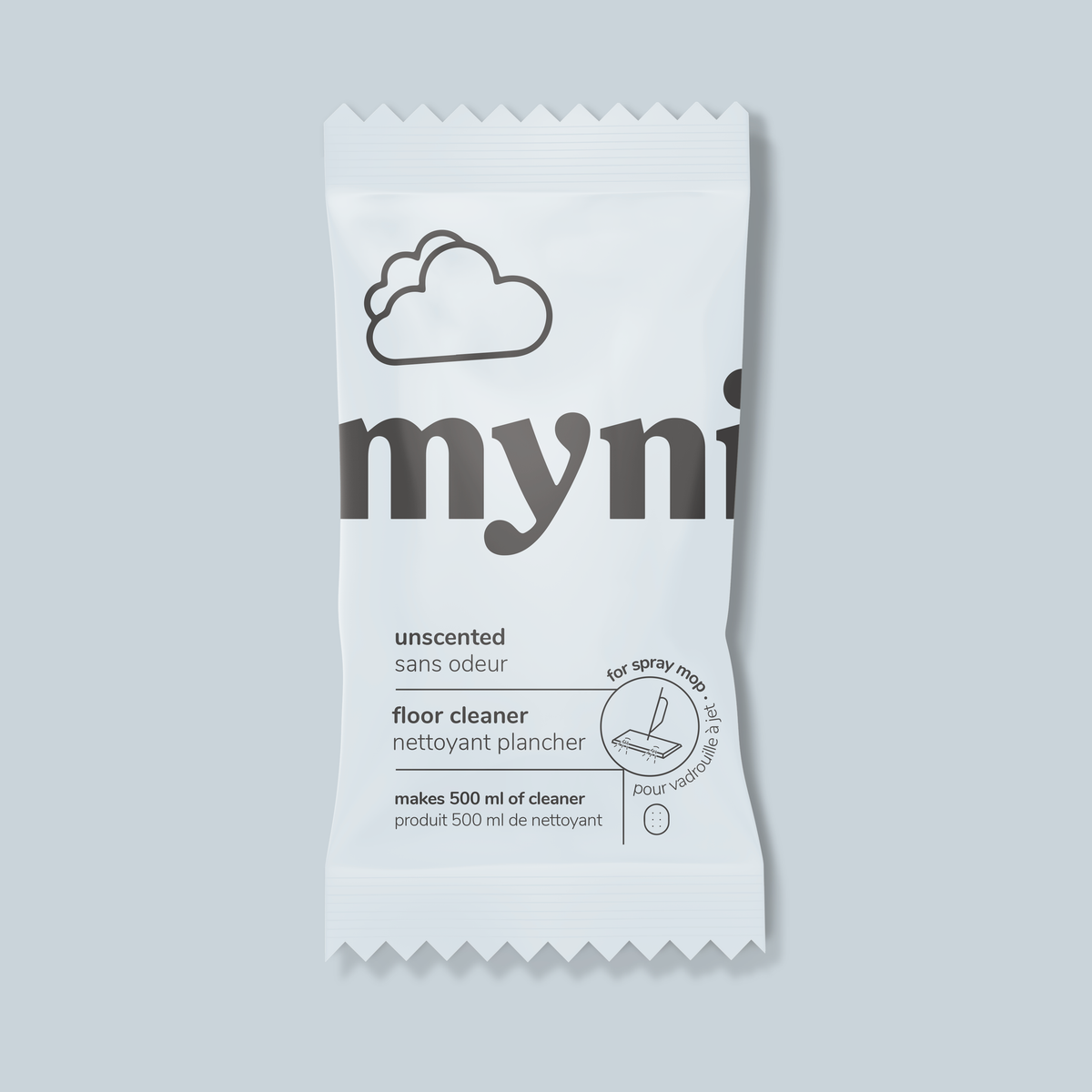 Myni Spray Mop Floor Cleaning Tablet unscented — natural zero waste floor cleaner Canada