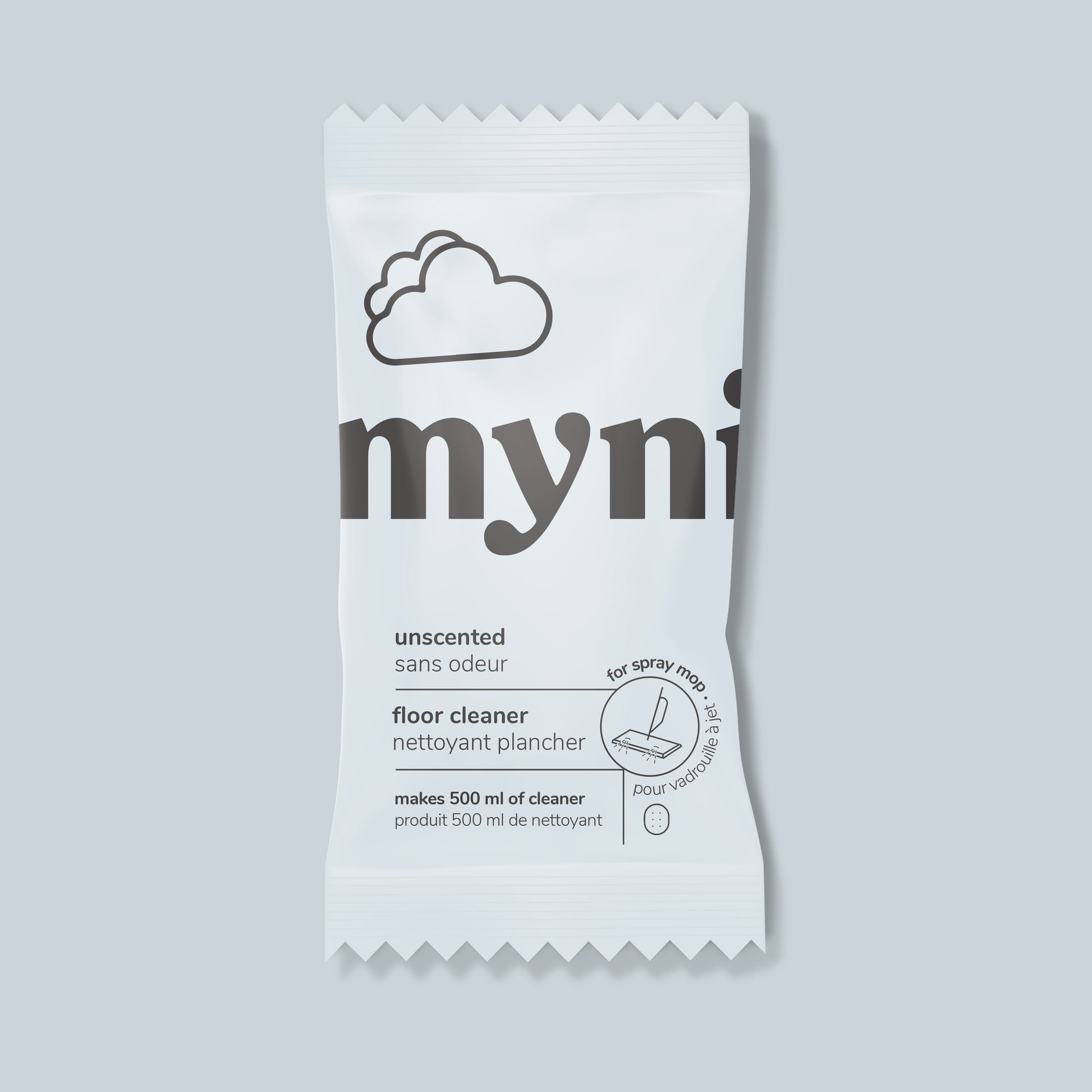 Myni Spray Mop Floor Cleaning Tablet unscented — natural zero waste floor cleaner Canada