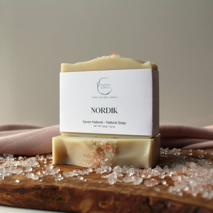 Nordik soap bar lifestyle — natural handmade soap Canada
