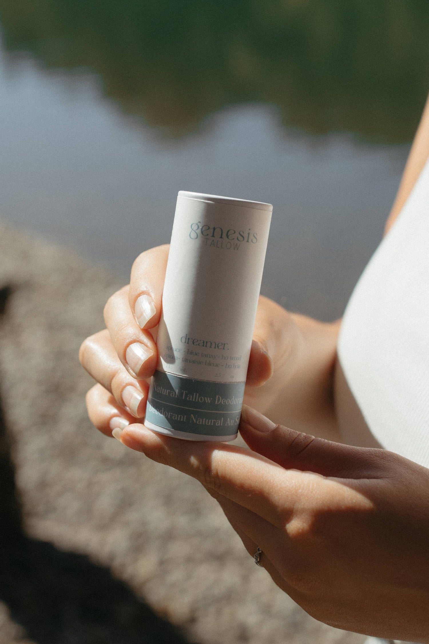 Tallow Deodorant Dreamer packaging — plastic-free natural deodorant Canada