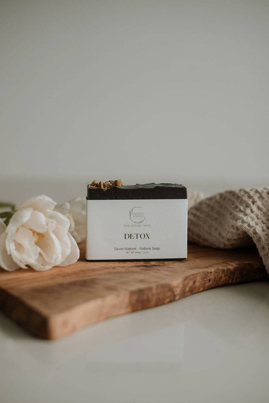 Hudson Soap Co Detox natural soap bar — handmade detoxifying soap Canada