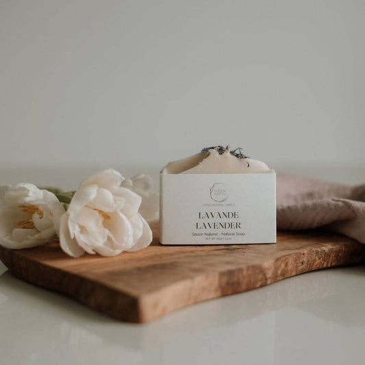 Hudson Soap Co Lavender natural soap bar — handmade natural soap Canada