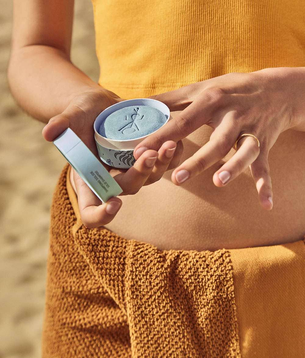 TANIT shampoo bar packaging — plastic-free natural shampoo