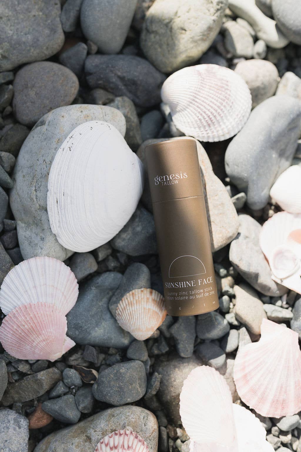 Tinted Sun Balm close-up — natural zinc tallow sunscreen stick