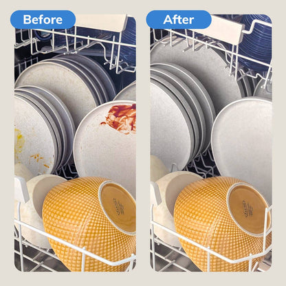 Dishwasher Detergent Tablets in use — natural eco-friendly dishwasher detergent