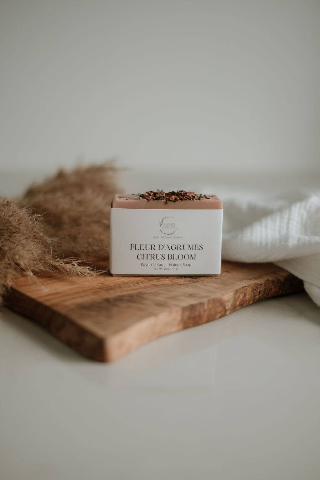 Hudson Soap Co Citrus Bloom natural soap bar — handmade natural soap Canada