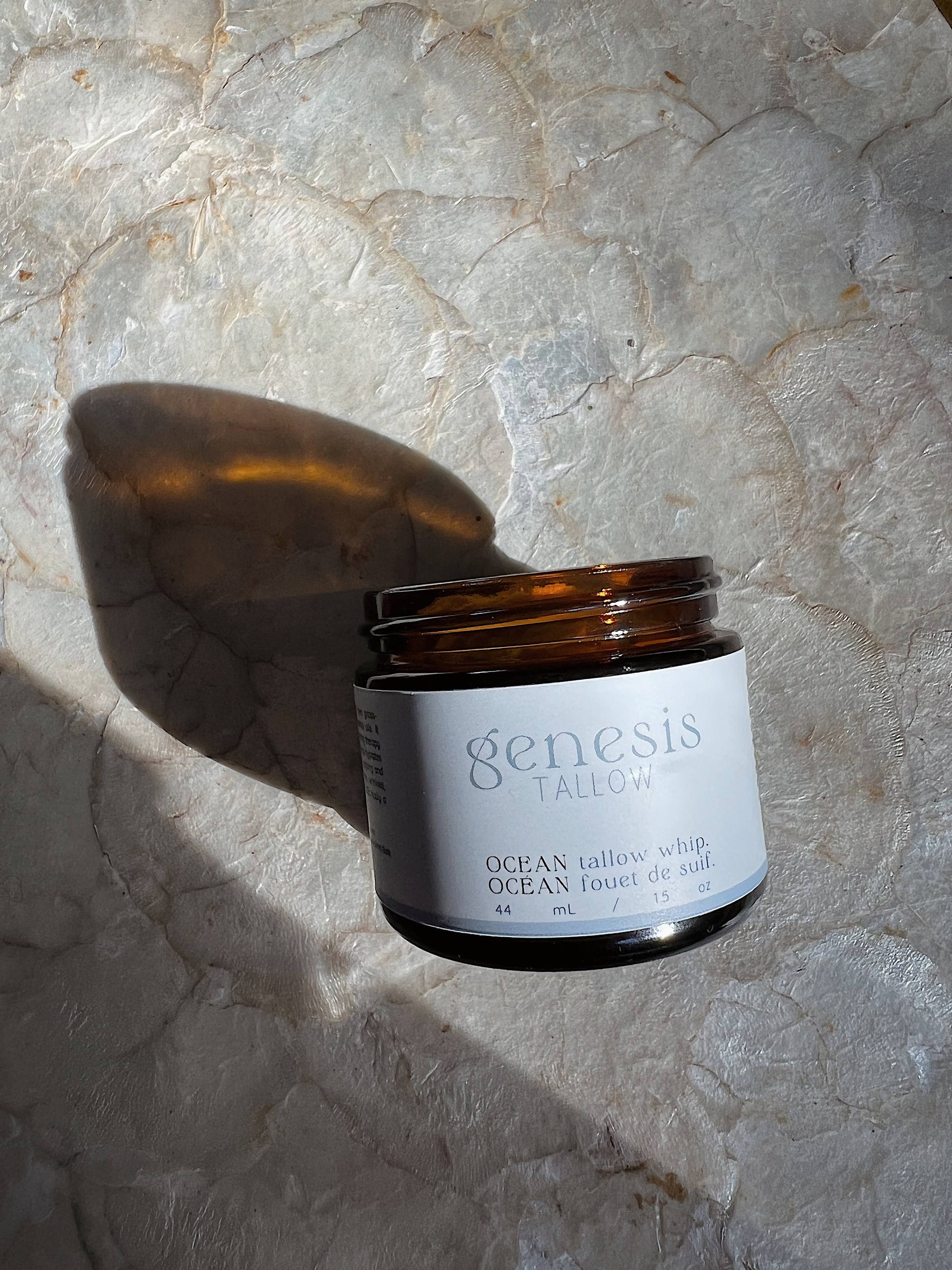 Ocean Tallow Whip packaging — plastic-free natural body moisturizer