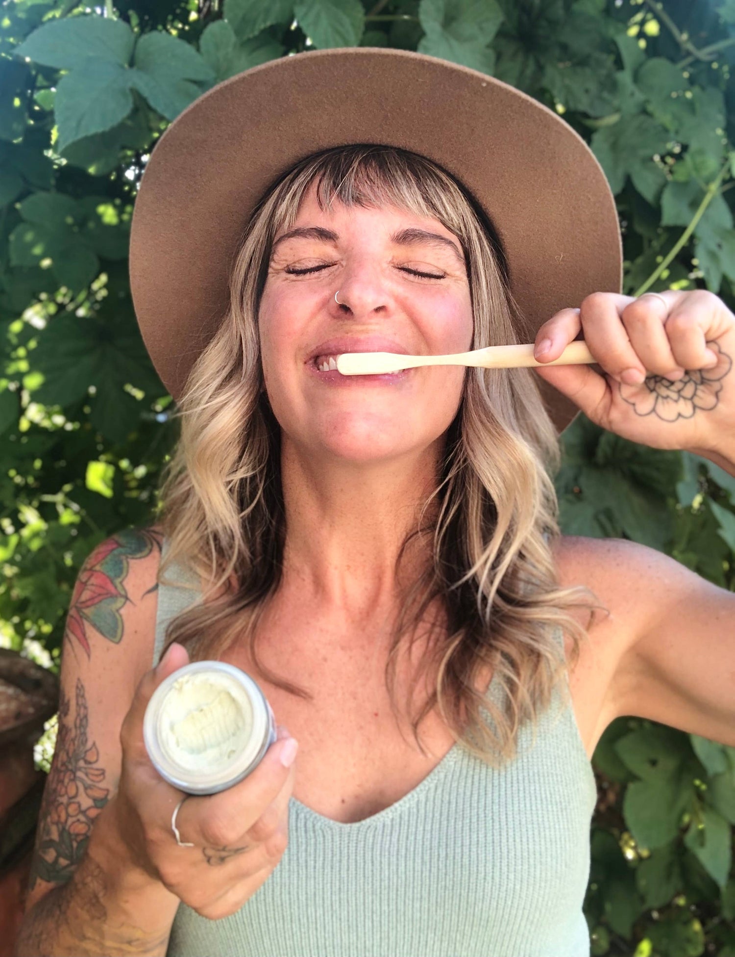 Moringa Mineral Rich toothpaste packaging — plastic-free natural toothpaste Canada