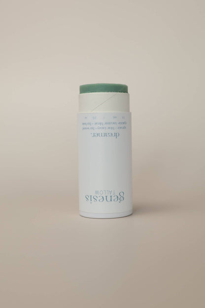 Tallow Deodorant Dreamer close-up — natural plastic-free deodorant
