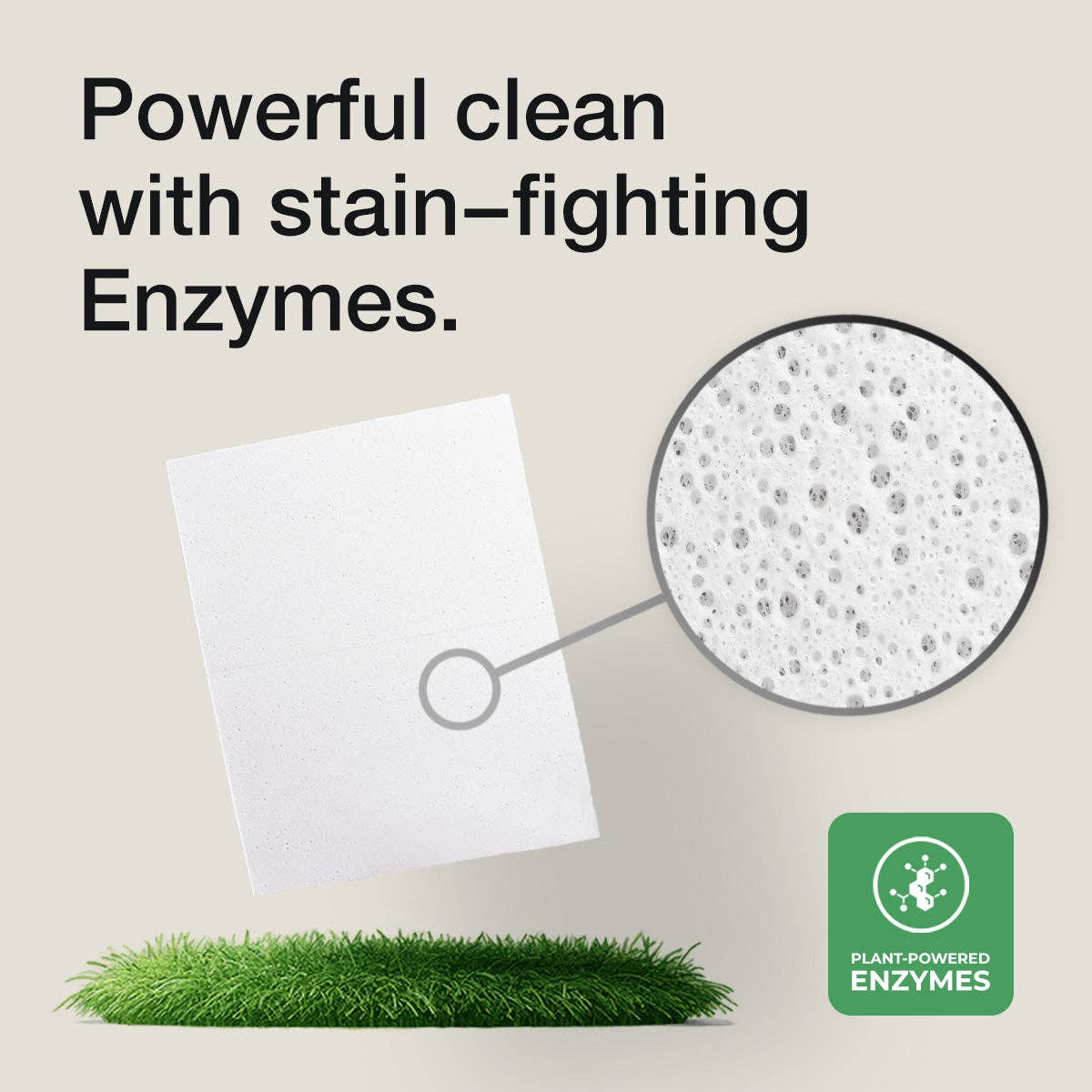 Fragrance Free Laundry Sheets flat lay — natural zero waste laundry sheets