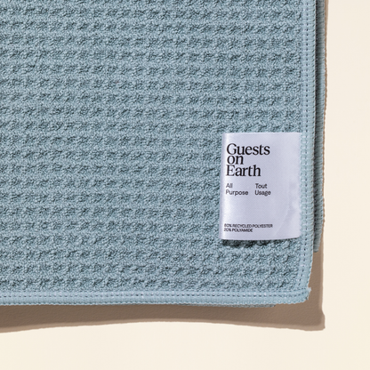 Waffle Cleaning Cloths close-up — natural eco-friendly reusable cloths
