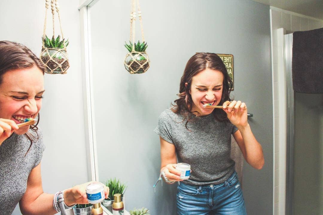 Zero Waste Spearmint toothpaste packaging — natural plastic-free toothpaste Canada