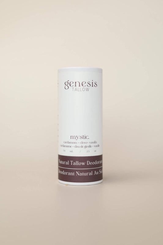 Genesis Tallow Deodorant Mystic — natural aluminum-free tallow deodorant Canada