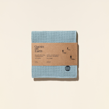 Guests on Earth Waffle Cleaning Cloths 2-pack — natural reusable cleaning cloths Canada