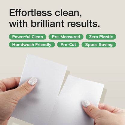 Fragrance Free Laundry Sheets texture — natural unscented laundry detergent Canada