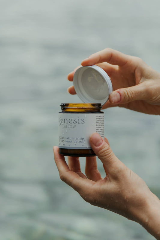 Genesis Tallow Ocean Tallow Whip natural body moisturizer — plastic-free body cream Canada