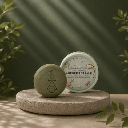 Solid Shampoo Bar - CIEL D'AZUR (Dry & Damaged Hair)